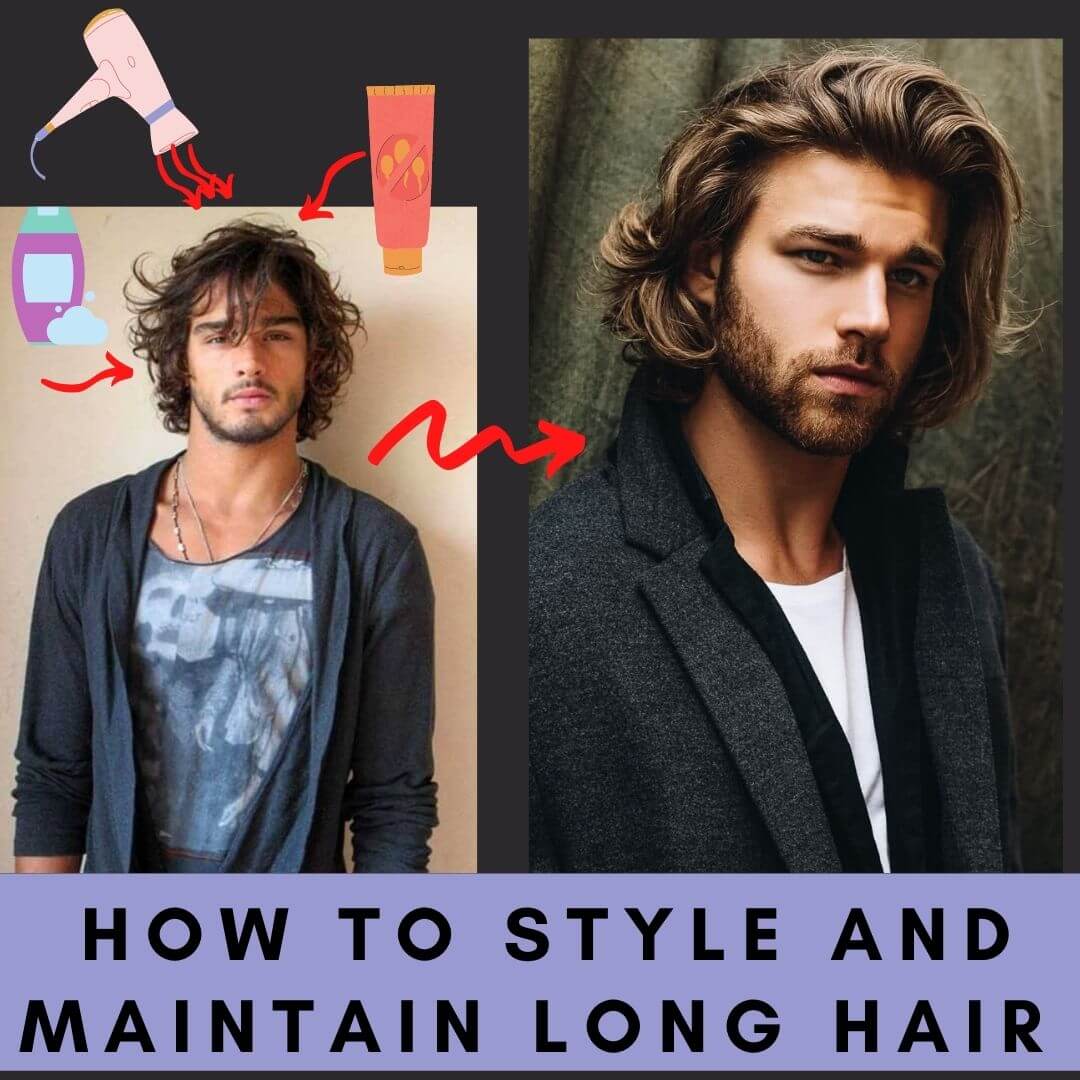 How To Style Long Hair For Men: Everything You Need To Know